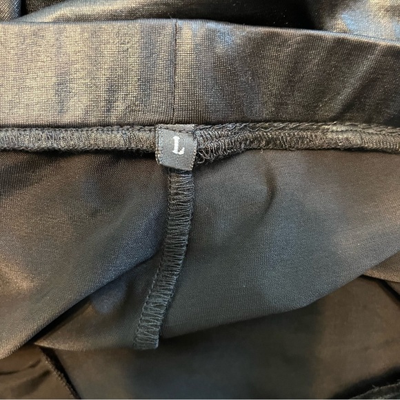 Vegan leather leggings womens large goth indie Sexy Vixen lace tattoo style - Picture 15 of 16